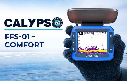 Тестирование эхолота нового поколения Calypso FFS-01 Comfort